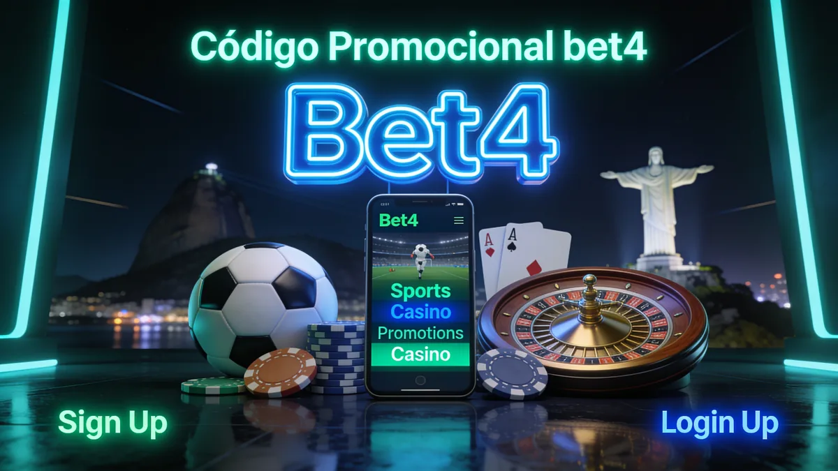 bet4 no Brasil — Código Promocional bet4