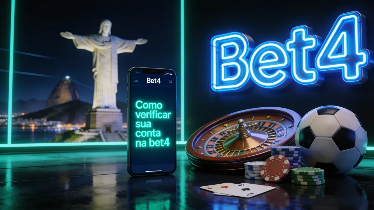 bet4 no Brasil — Como verificar sua conta na bet4